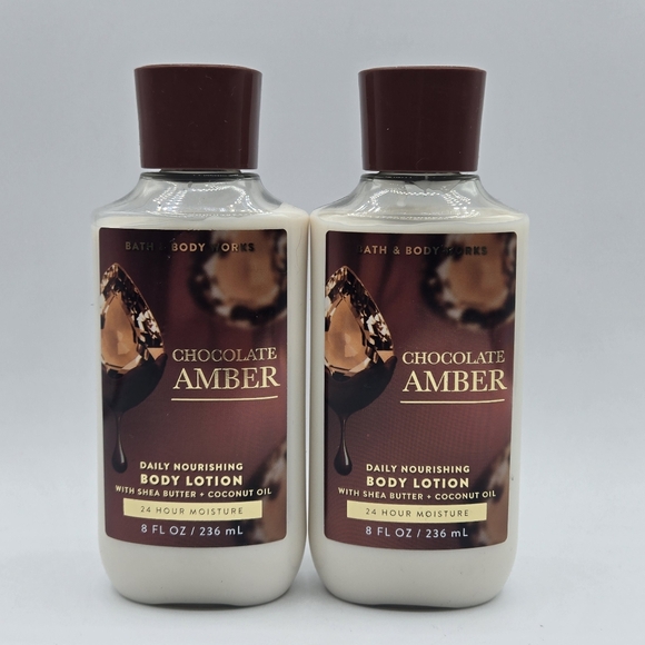 Bath & Body Works Other - Bath and Body Works Chocolate Amber Daily Nourishing Body Lotion Bundle Set